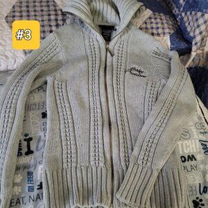 HARLEY DAVIDSON ZIP UP WOMENS SWEATER SIZE SMALL